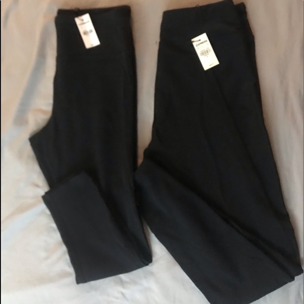 Brand new never worn small black Express leggings